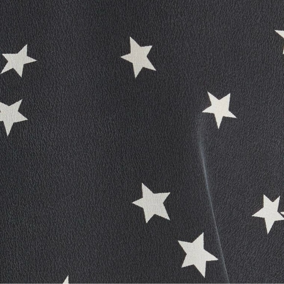 Equipment 100% Silk Starry Night Shirt, Size M - Picture 6 of 13